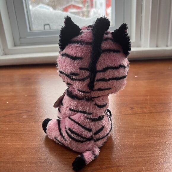 Ty Beanie Boos Zoey The Giraffe Pink Black 6in Hang Tags Stuffed Animals - Picture 3 of 5